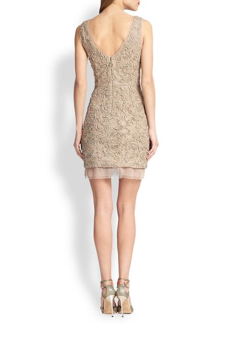 Бежева коктейльна сукня Marisa