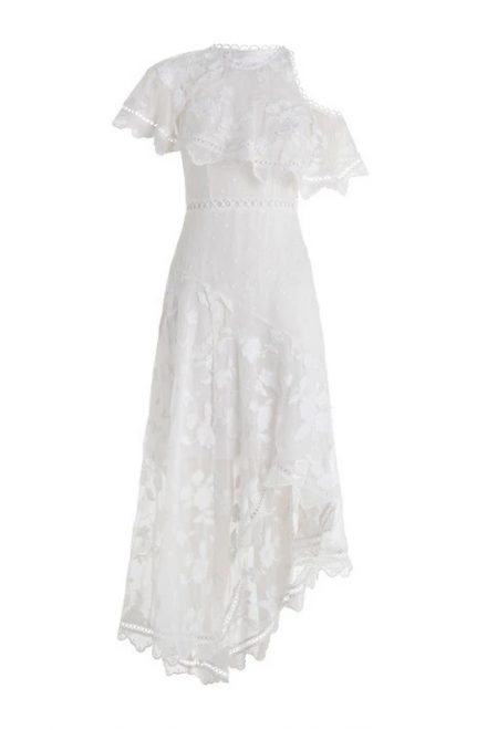 Шовкова асиметрична сукня