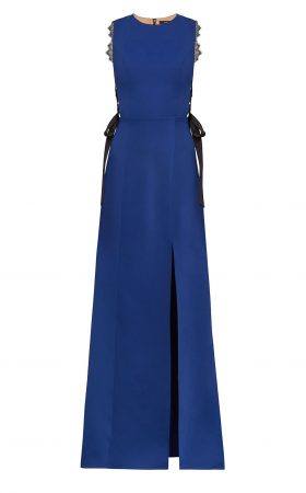 Сукня кобальтового відтінку Daulphine з мереживною спинкою