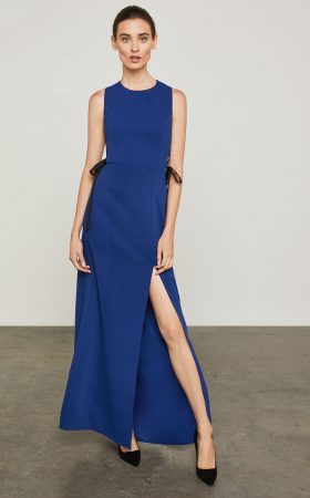 Сукня кобальтового відтінку Daulphine з мереживною спинкою