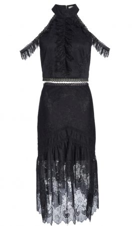 Мереживний кроп-топ та спідниця Regina