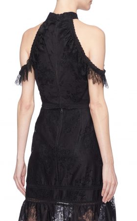 Мереживний кроп-топ та спідниця Regina