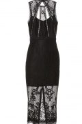 Чорна мереживна сукня Oralie