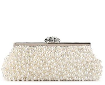 Клатч з перлинами