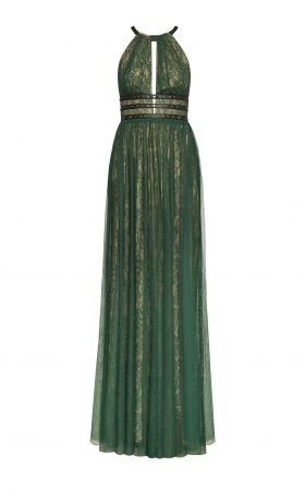 Мереживна сукня Jasmina кольору хвої