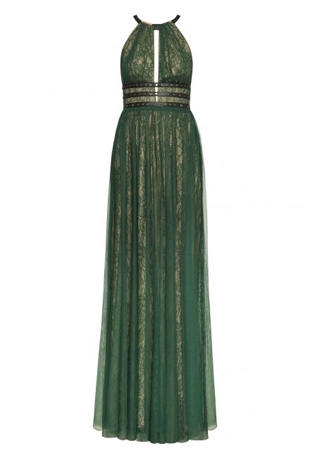 Мереживна сукня Jasmina кольору хвої