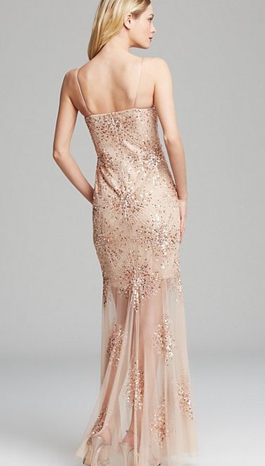 Кремово-золотава сукня з прозорою спідницею