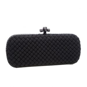 Чорний клатч-knot