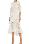 Біла мереживна сукня Mikaela