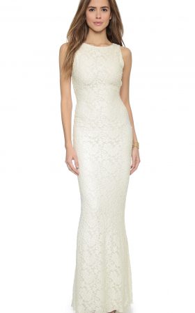 Біла мереживна сукня Sachi