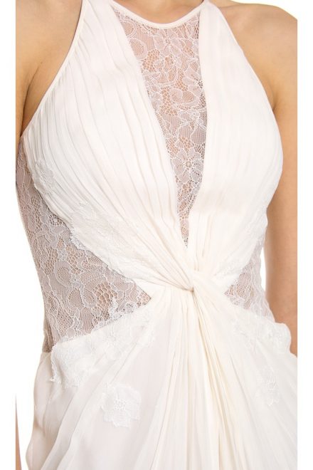 Біла вечірня сукня Maxine