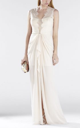 Сукня з драпіруванням і мереживом Brandy