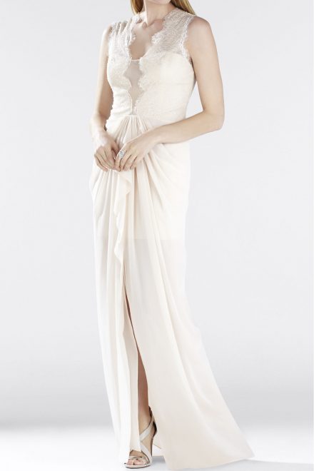 Сукня з драпіруванням і мереживом Brandy