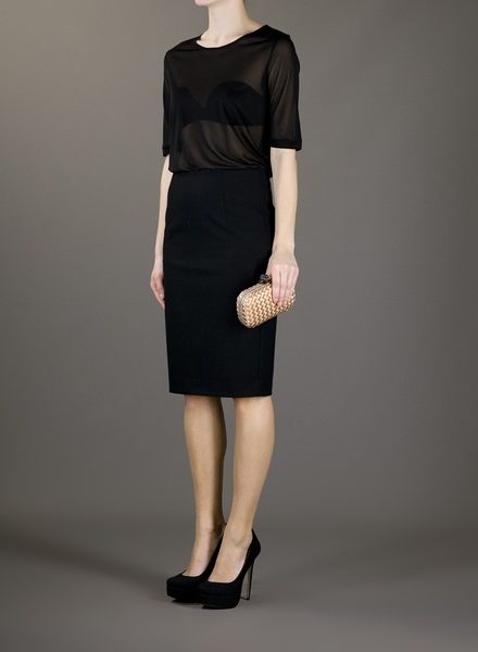 Бежевий клатч-knot