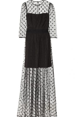 Максі-сукня в горох Celia