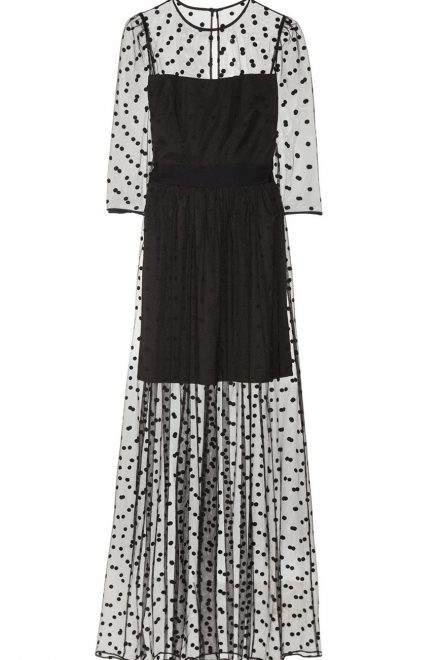 Максі-сукня в горох Celia