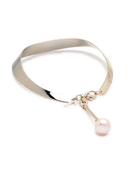 Кольє з кулоном-перлиною