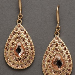 Кульчики з рожевого золота