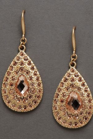 Кульчики з рожевого золота