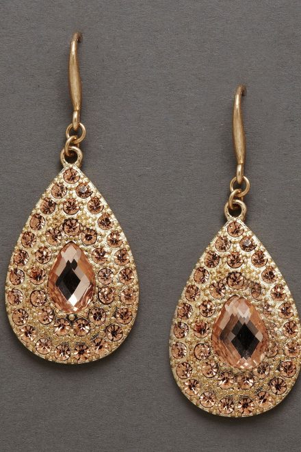 Кульчики з рожевого золота