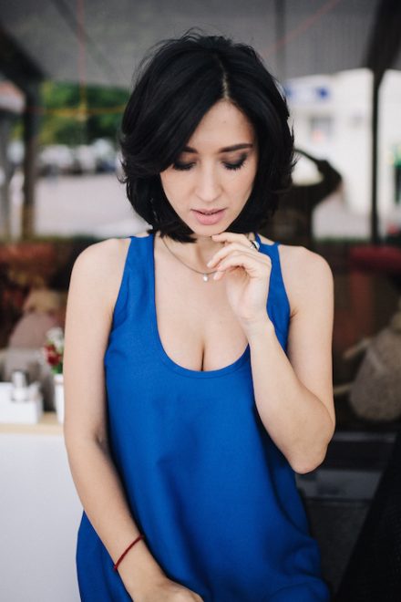 Асиметрична сукня Gia