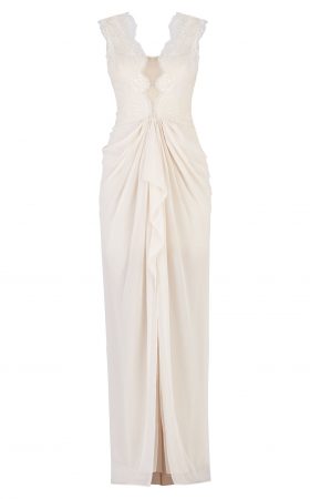 Сукня з драпіруванням і мереживом Brandy