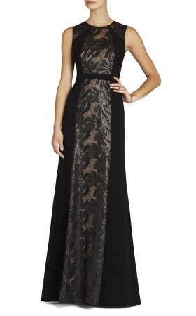 Вечірня сукня з липовими листками