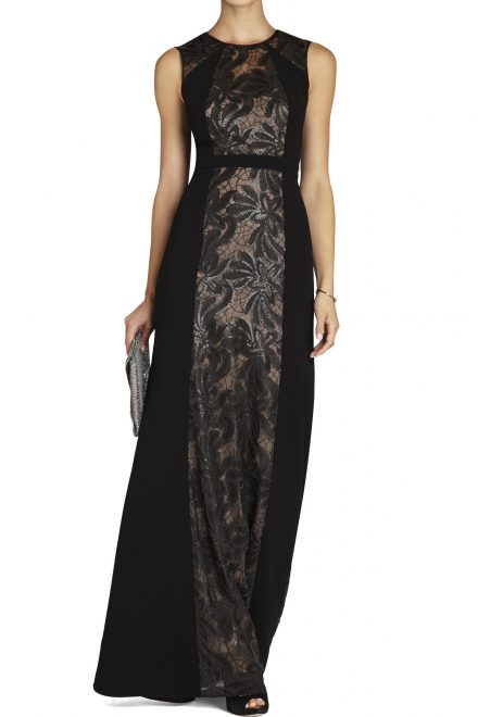 Вечірня сукня з липовими листками