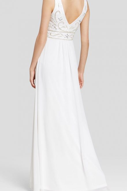 Сукня для балу з бісером на топі