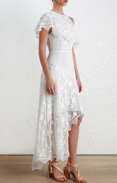 Шовкова асиметрична сукня