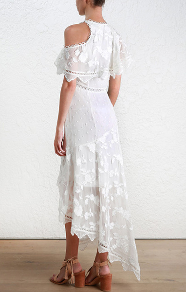 Шовкова асиметрична сукня