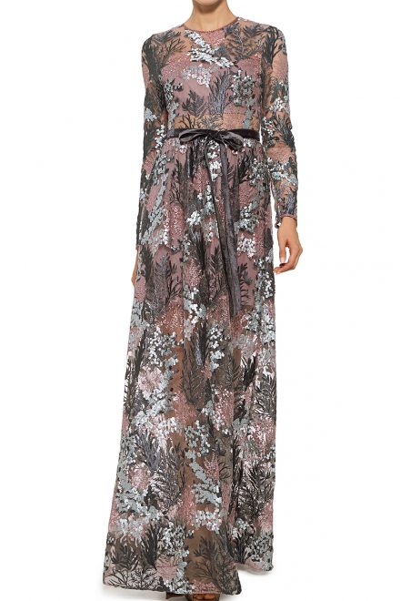 Напівпрозора сукня з вишивкою Jeslyn