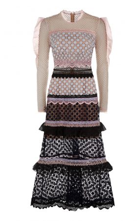 Сукня-міді з мережива Bellis