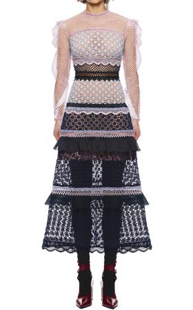 Сукня-міді з мережива Bellis