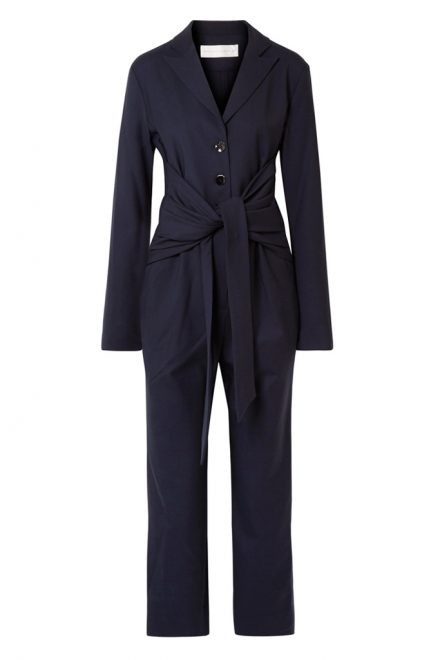 Комбінезон з акцентним поясом