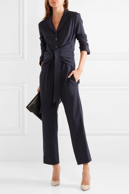 Комбінезон з акцентним поясом