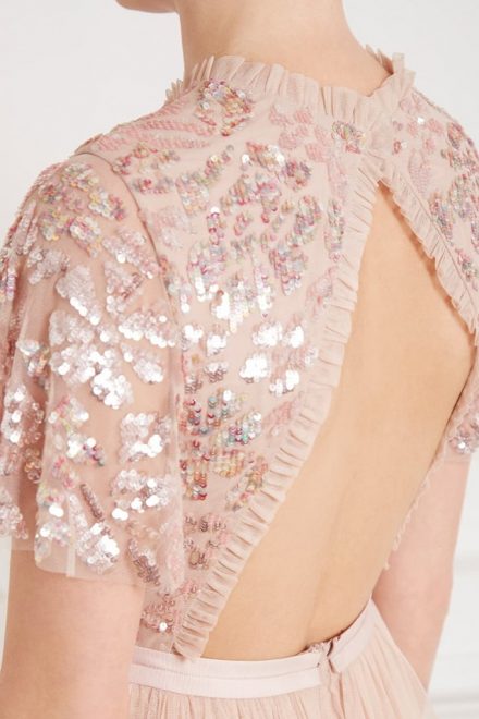 Вечірня сукня кольору рожевий кварц