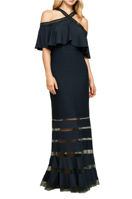 Вечірня сукня Crystal c відкритими плечима