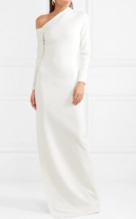 Сукня Liva з асиметричними рукавами