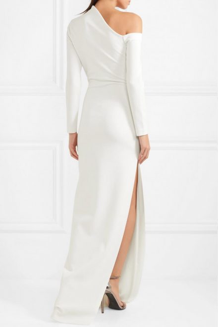 Сукня Liva з асиметричними рукавами