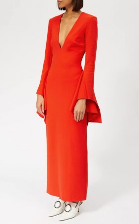 Лаконічна сукня Laroche з акцентними рукавами