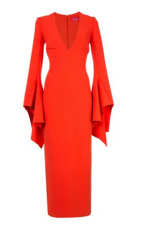 Лаконічна сукня Laroche з акцентними рукавами