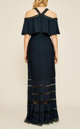 Вечірня сукня Crystal c відкритими плечима