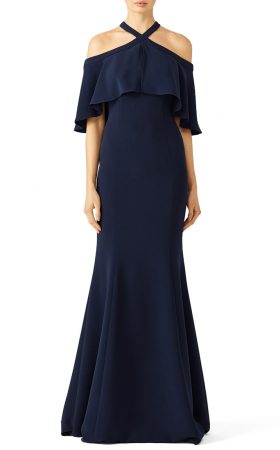 Вечірня сукня Kayla глибокого синього відтінку