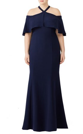 Вечірня сукня Kayla глибокого синього відтінку