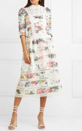 Сукня з флористичним принтом ALLIA