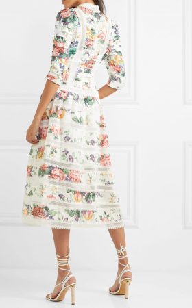 Сукня з флористичним принтом ALLIA
