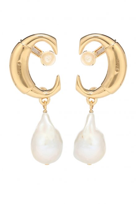 Сережки Darcey з асиметричними перлинами