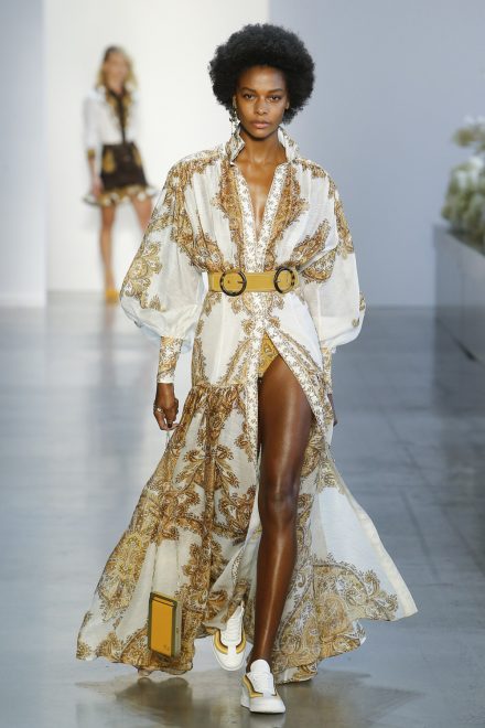 Розкішна подіумна сукня Zippy Billow