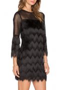 Міні-сукня з бахромою